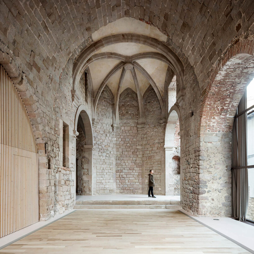 carles enrich transforms santa eulàlia church into performing arts center