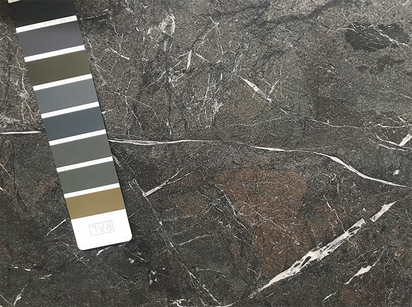 exclusive: renowned breccia imperiale quartzite only available with favorita