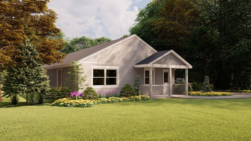 first permitted 3D-printed house by SQ4D hits the market in the US