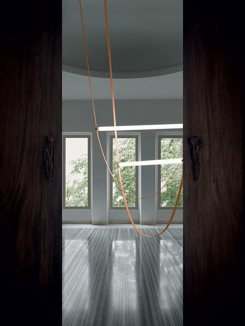 formafantasma's WireLine for flos transforms the power cable into a design element