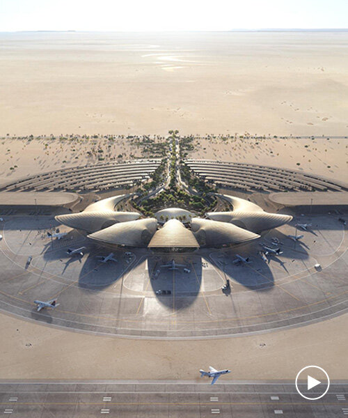 foster + partners plans international airport for saudi arabia's red sea project