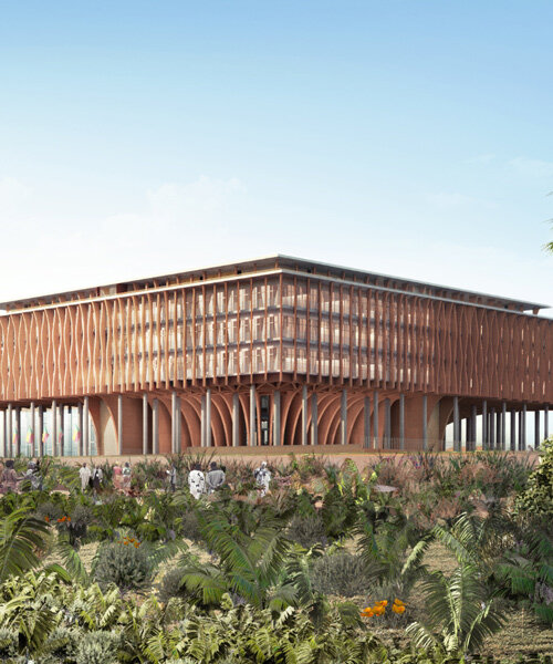 kéré architecture reveals plans for benin's national assembly building in porto-novo