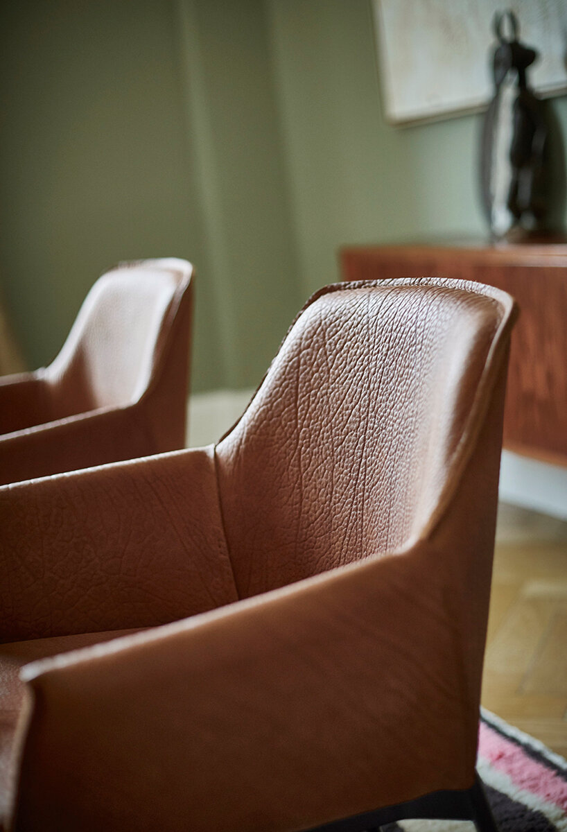 charm of grace kelly and grace jones inspired freifrau's namesake armchair