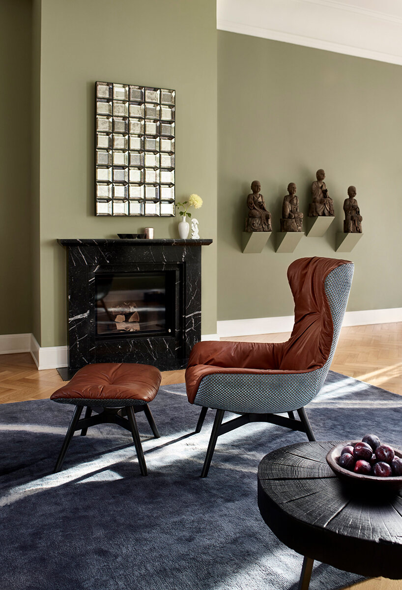 charm of grace kelly and grace jones inspired freifrau's namesake armchair