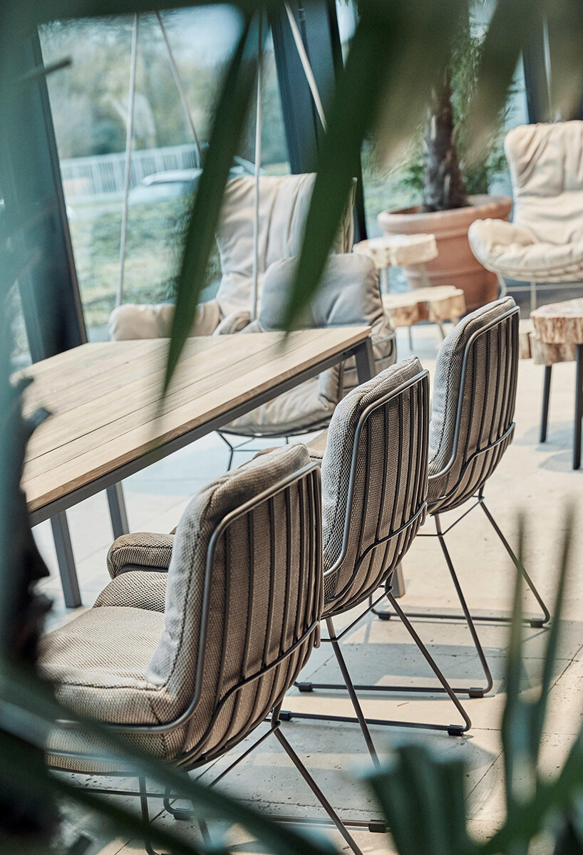 charm of grace kelly and grace jones inspired freifrau's namesake armchair