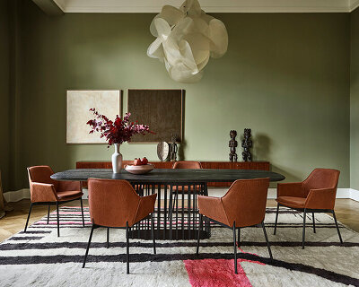 charm of grace kelly and grace jones inspired freifrau's namesake armchair