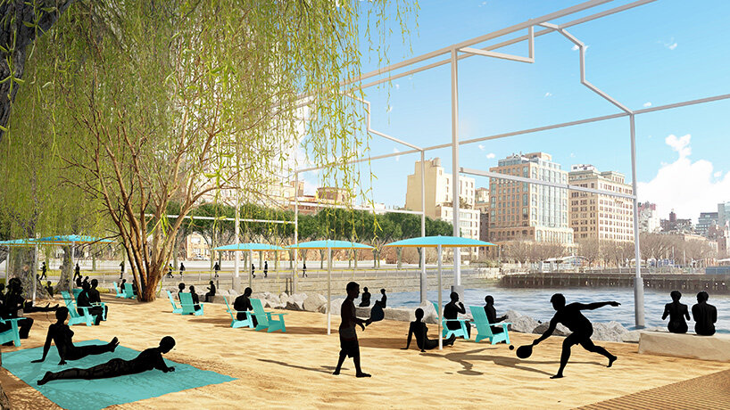 work set to begin on 'gansevoort peninsula', a park that will include manhattan's first beach