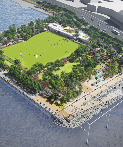 work set to begin on 'gansevoort peninsula', a park that will include manhattan's first beach