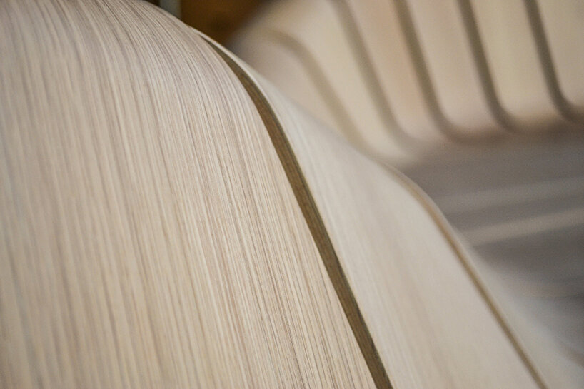 green furniture concept's modular seating shapes harmonious public spaces