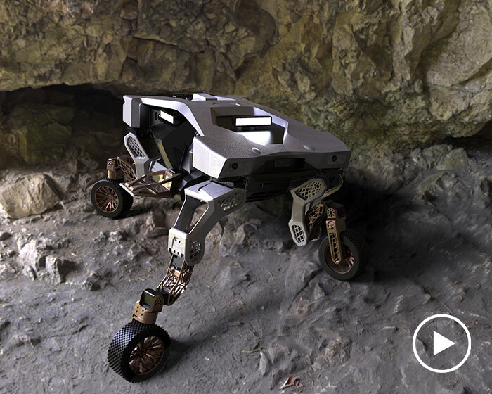 hyundai unveils TIGER, a four-legged car that can walk where it can't drive
