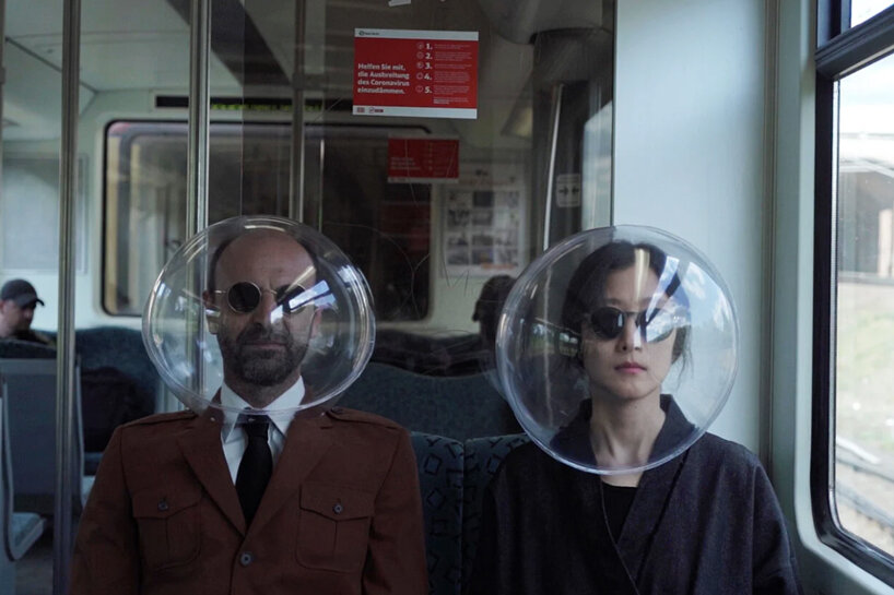 plastique fantastique's 'isphere' face shield now available at readers shop