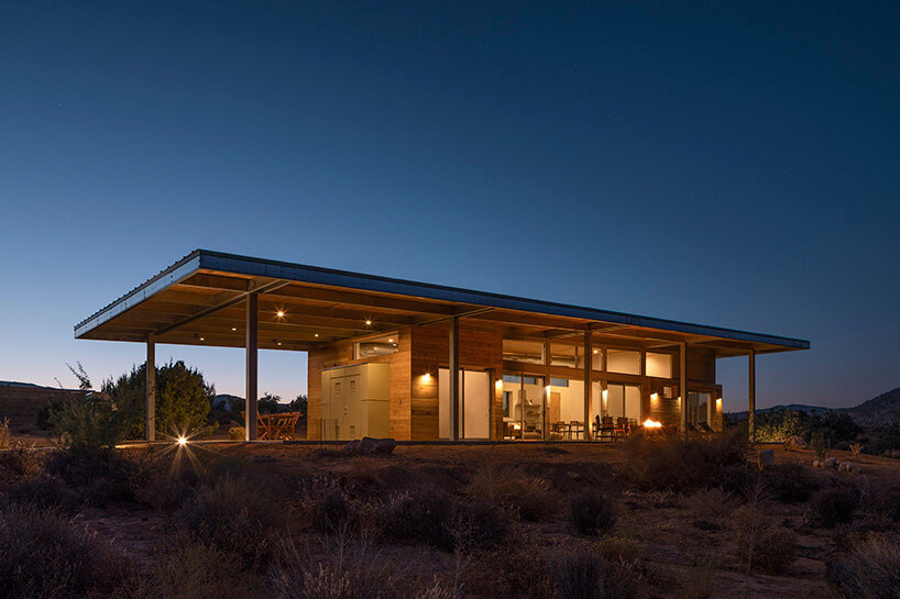 jeremy levine completes 'cowboy modern desert retreat'