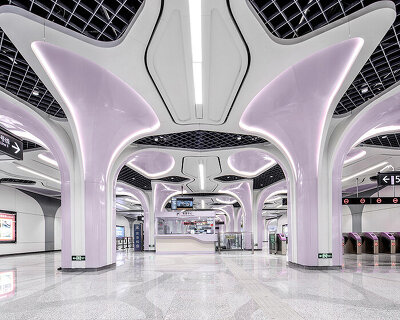 chengdu’s futuristic fully-automated unmanned metro stations open to the public