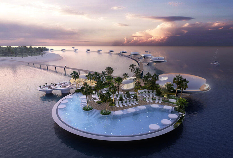 killa design plans overwater villas for the red sea in saudi arabia
