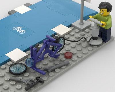 LEGO bike lanes might be on their way thanks to this idea