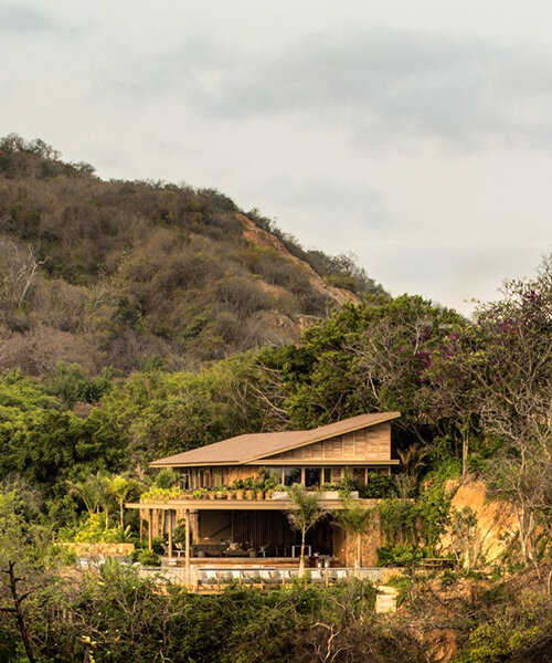 manuel cervantes connects to nature on the mexican coastline with 'punta ixtapa' dwelling