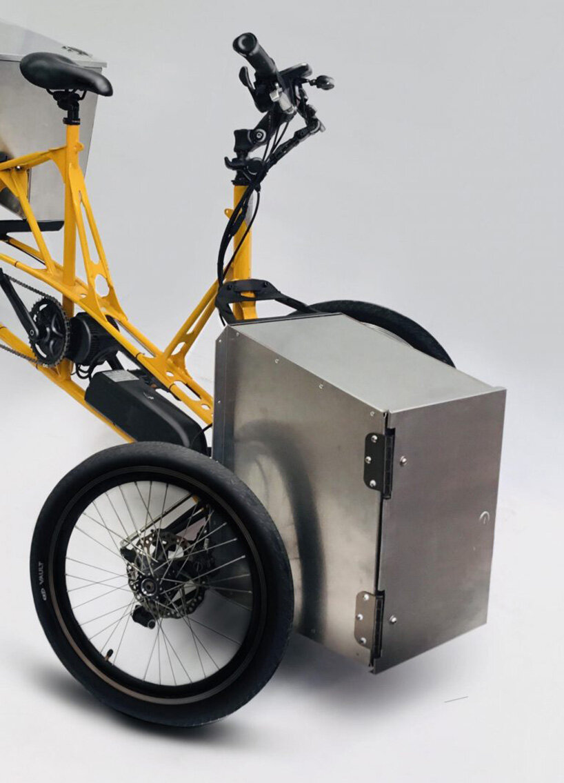 mastretta bikes unveils the leaning MX3 electric cargo tricycle