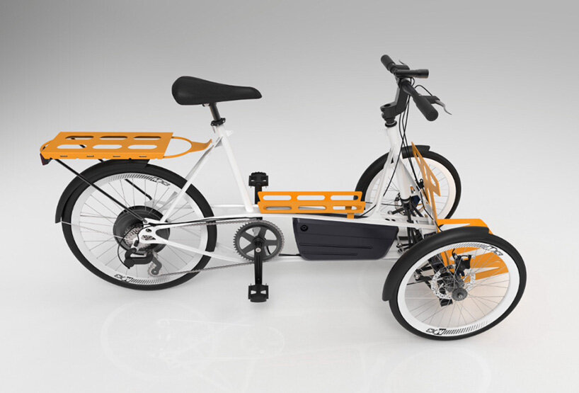 mastretta bikes unveils the leaning MX3 electric cargo tricycle