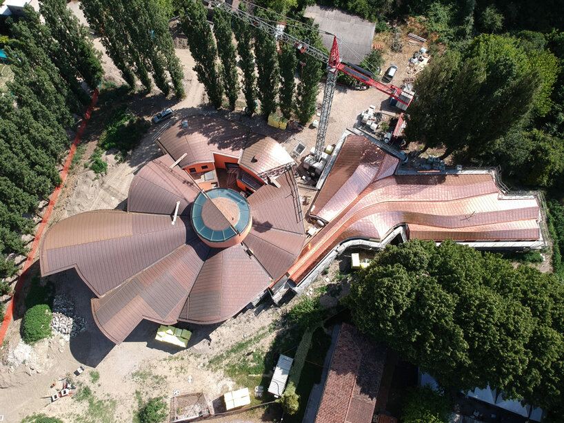 miralles tagliabue EMBT's design for san giacomo church nears completion in ferrara, italy