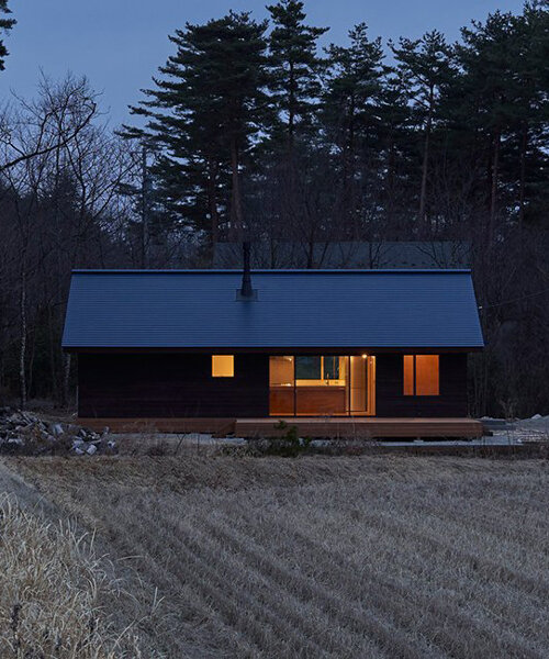 MoY architects completes a family home in the foothills of azumino, japan
