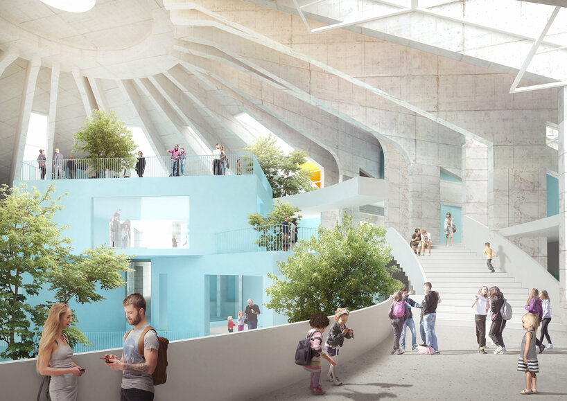 MVRDV breaks ground on pyramid of tirana adaptive reuse project designboom