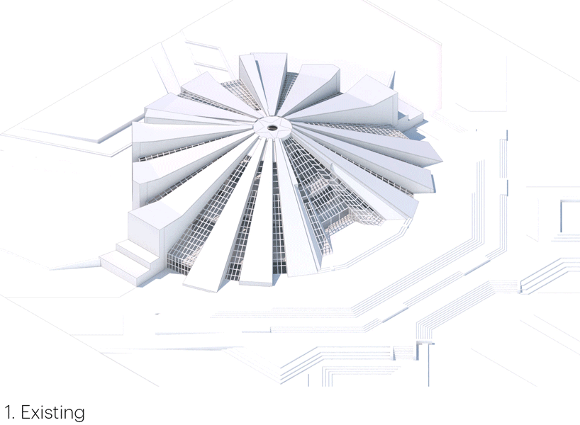 MVRDV breaks ground on pyramid of tirana adaptive reuse project designboom