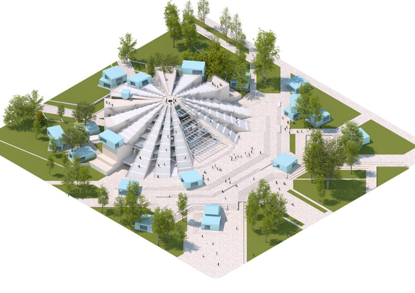 MVRDV breaks ground on pyramid of tirana adaptive reuse project designboom