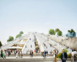 MVRDV breaks ground on pyramid of tirana: the adaptive reuse of a former communist monument