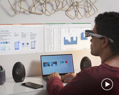 qualcomm's new AR 'smart viewer' lets you free up your desk with virtual screens
