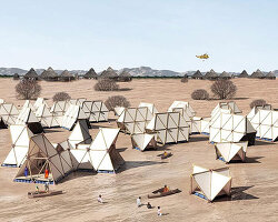 'ponya' is a modular emergency operations center for sub-saharan african communities