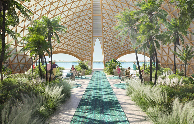 the red sea project reveals foster + partners-designed hotels planned for saudi arabia