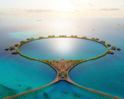 the red sea project reveals foster + partners-designed hotels planned for saudi arabia