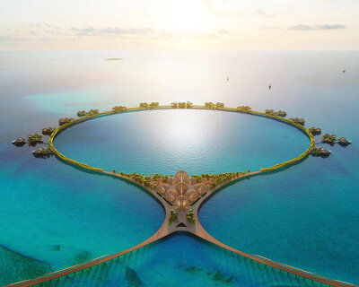 the red sea project reveals foster + partners-designed hotels planned for saudi arabia