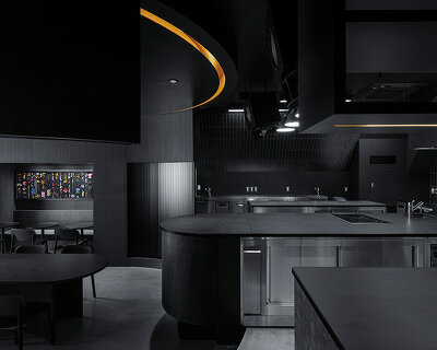snøhetta unveils burnside, an art & culinary space in tokyo