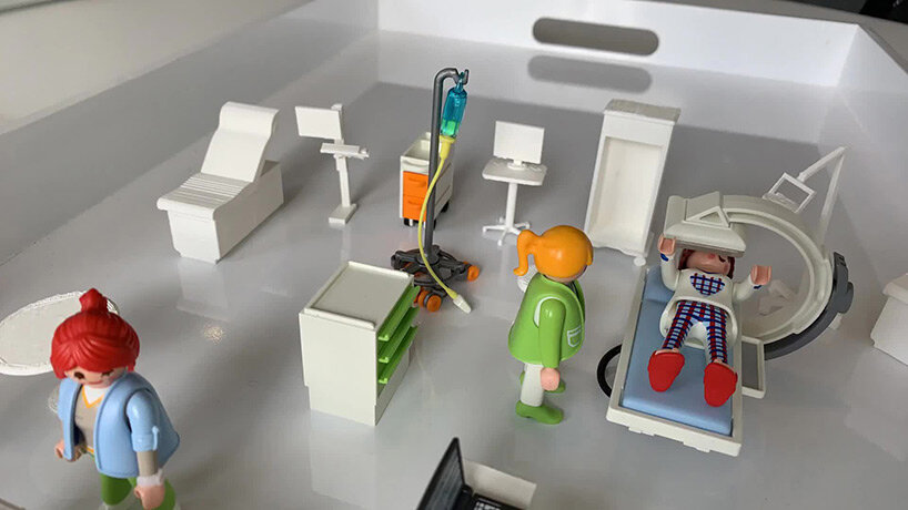 designers are using playmobil figures and 3D-printed furniture to rethink healthcare spaces