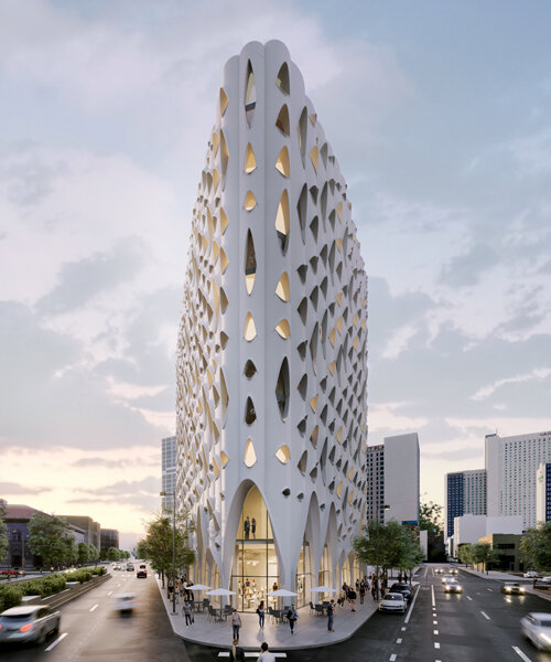 studio gang's 'populus' will express the texture of aspen trees in denver