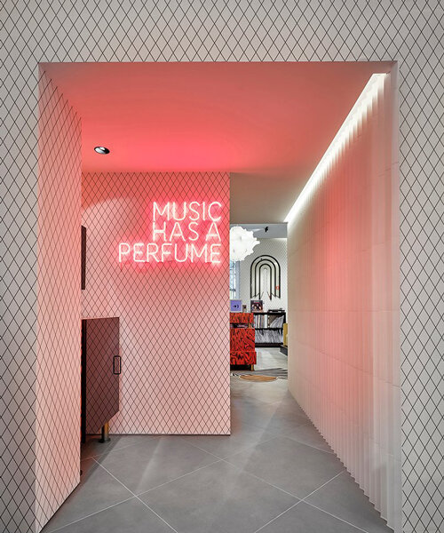 studio lievito designs jusbox parfumes' flagship store in milan's fashion district