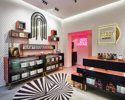 studio lievito designs jusbox parfumes' flagship store in milan's fashion district