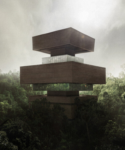 studio viktor sørless plans 'xinatli', a new research museum in the mexican jungle