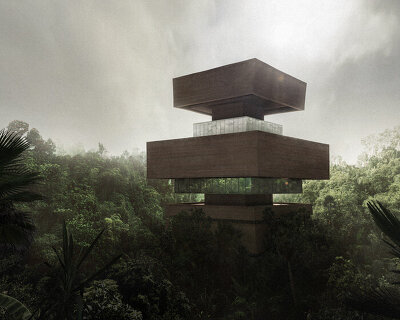 studio viktor sørless plans 'xinatli', a new research museum in the mexican jungle