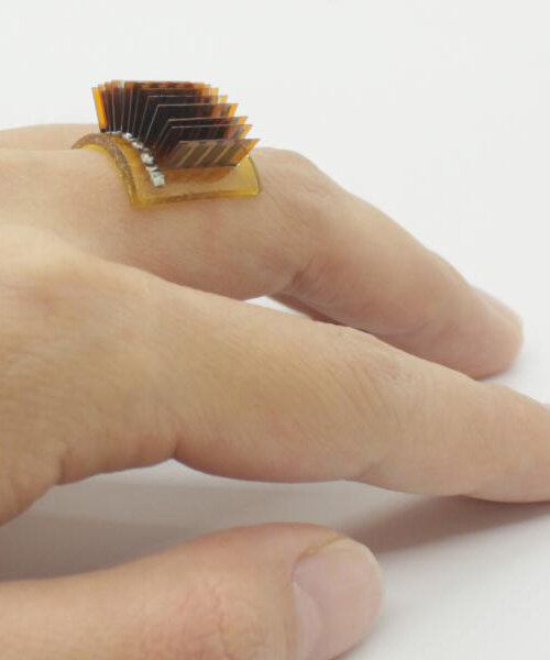 this ring turns your body heat into a battery and regenerates itself