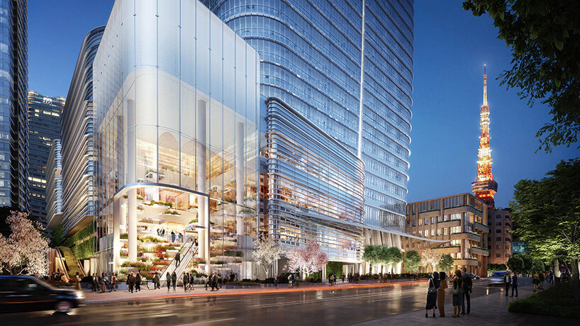 tokyo's toranomon-azabudai district to feature work by pelli clarke pelli + heatherwick studio