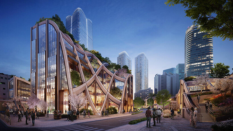 tokyo's toranomon-azabudai district to feature work by pelli clarke pelli + heatherwick studio