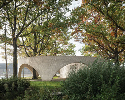 van belle & medina architects sculpt pavilion-like tram stations throughout antwerp