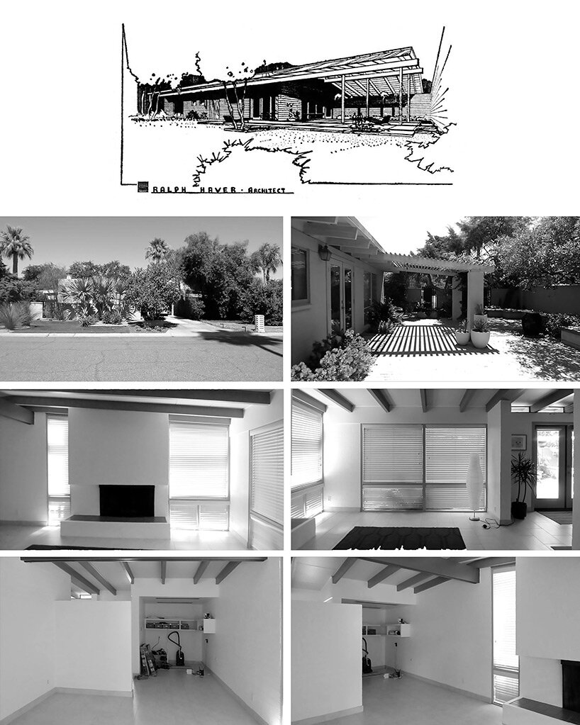wendell burnette architects remodels 1952 'haver home' in phoenix, arizona