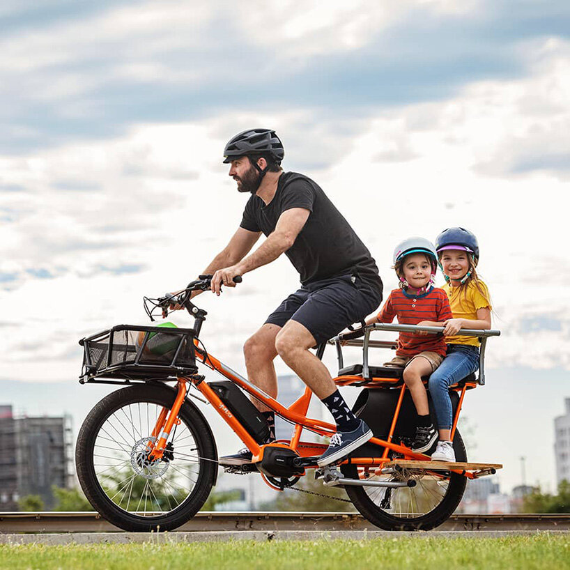 yuba bikes kombi E5 electrifies top-selling cargo bike and makes it affordable