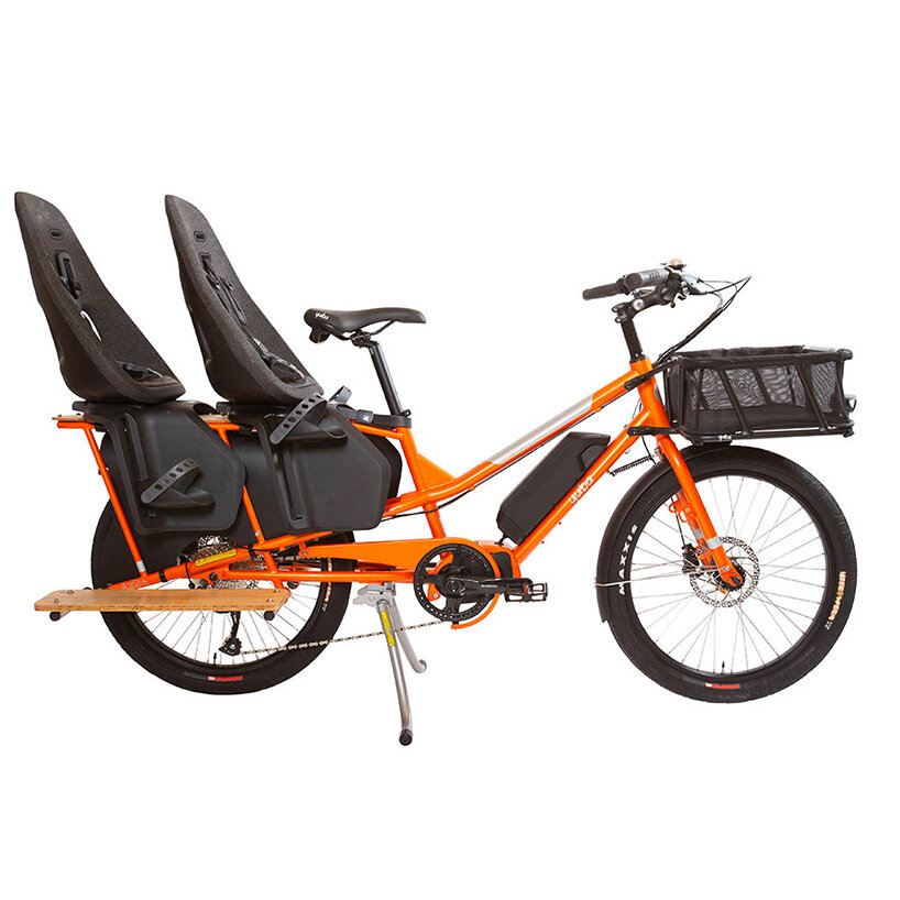 yuba bikes kombi E5 electrifies top-selling cargo bike and makes it affordable