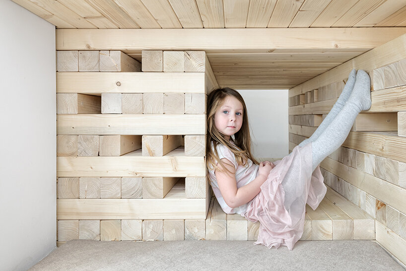PORT partners with a playful design team to create its 'kryjówka' children's space