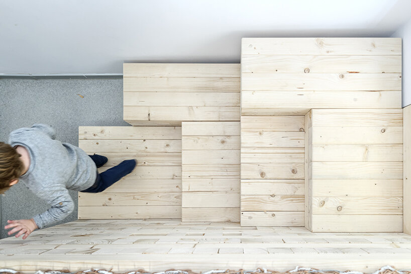 PORT partners with a playful design team to create its 'kryjówka' children's space