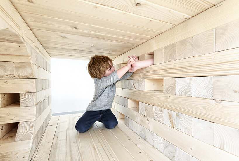 PORT partners with a playful design team to create its 'kryjówka' children's space